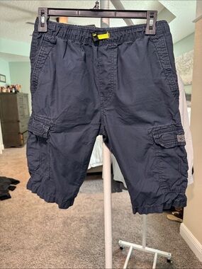 UNIONBAY Navy Cargo Shorts with Elastic Waist